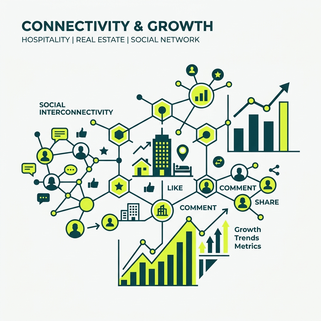 Soul Hospitality Social Growth Vector